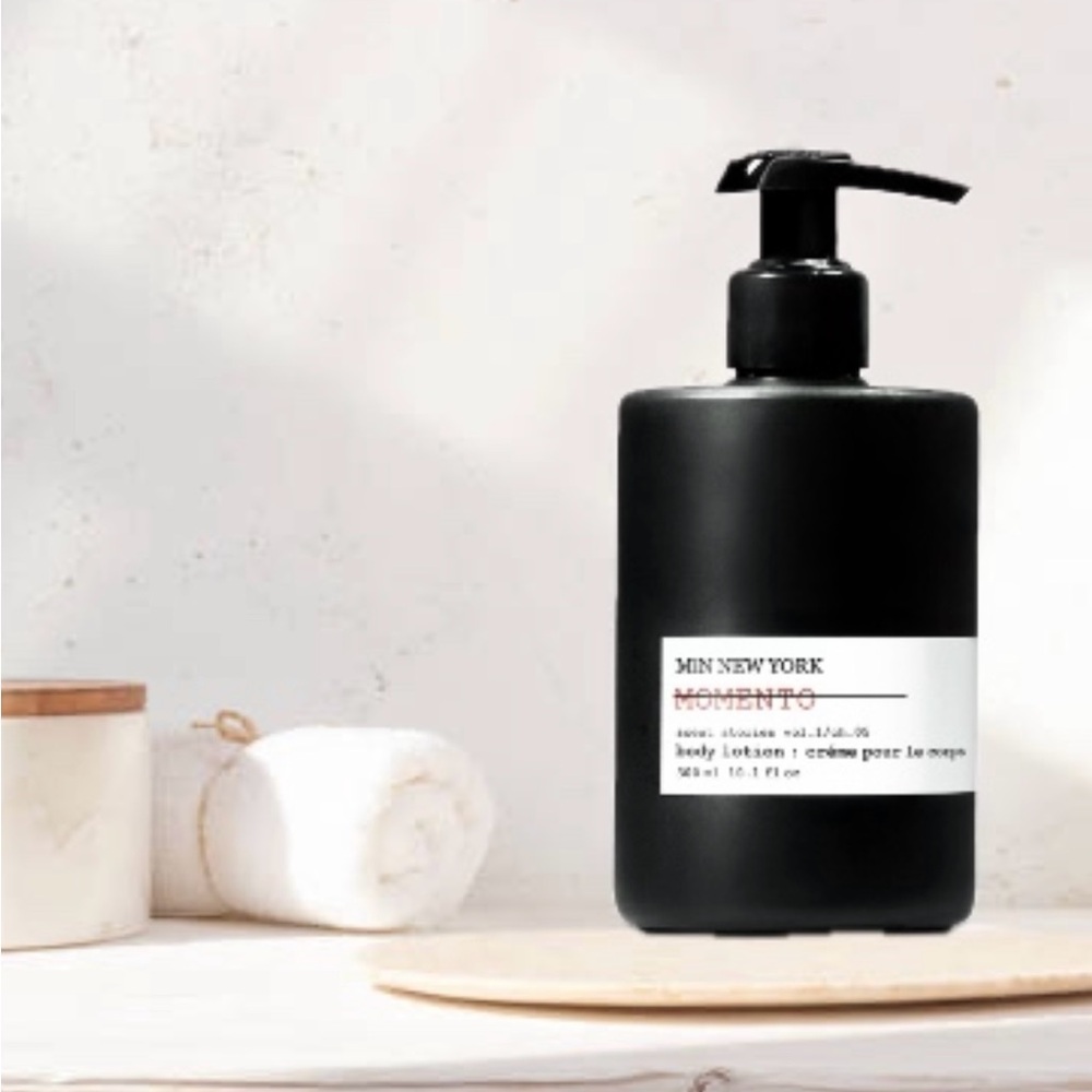 MiN New York, Momento Scent Stories Body Lotion 10.1 fl oz 300 mI Luxury Amenity